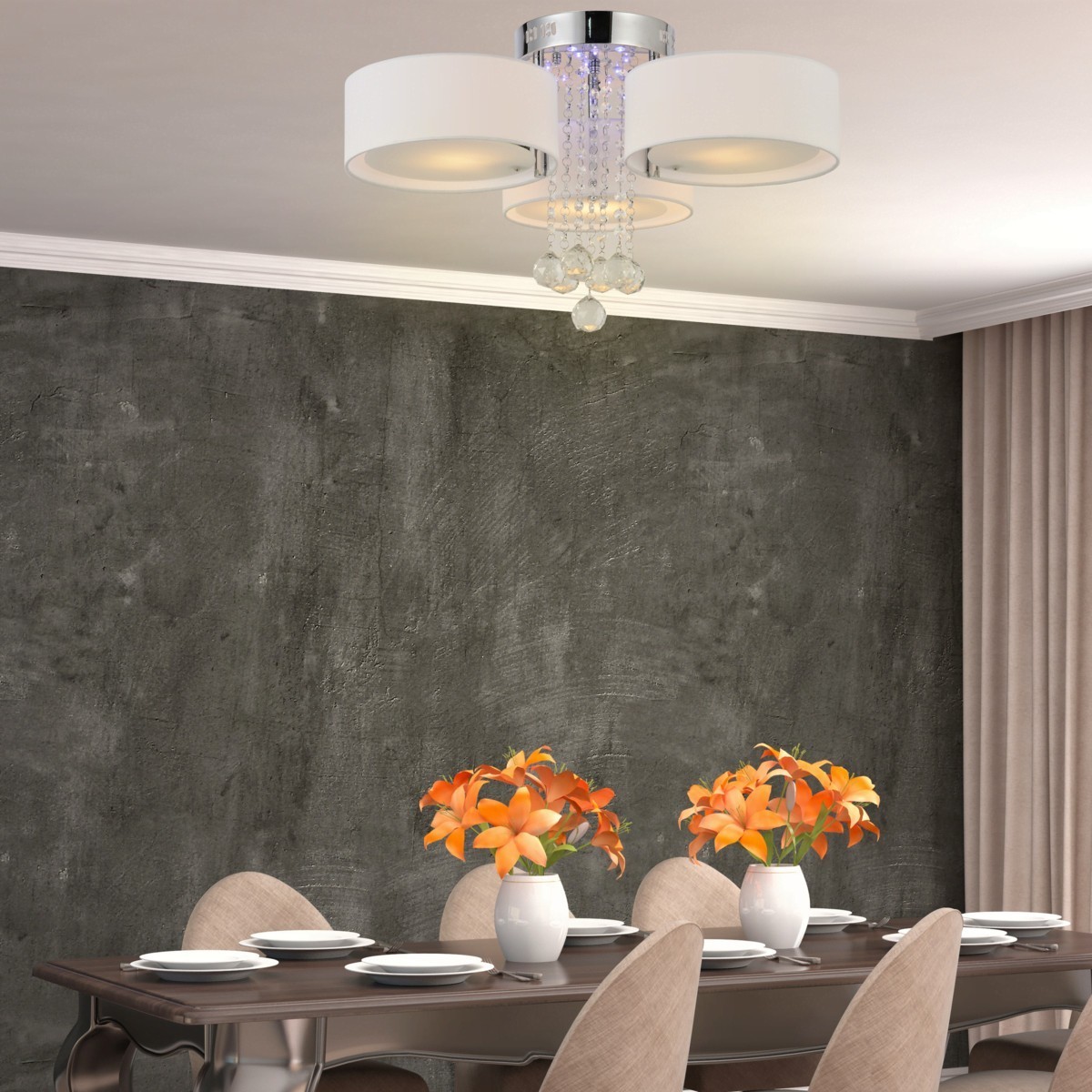 Light Prestige Gambela 3 biała LP-991/3C WH