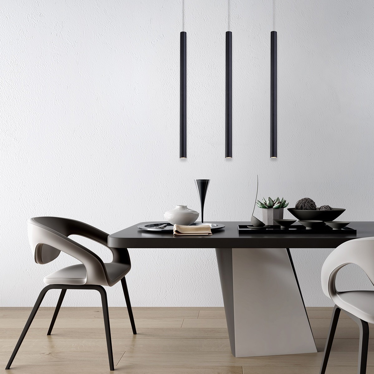 Light Prestige Lungo 3 linia czarna LP-894/3L BK