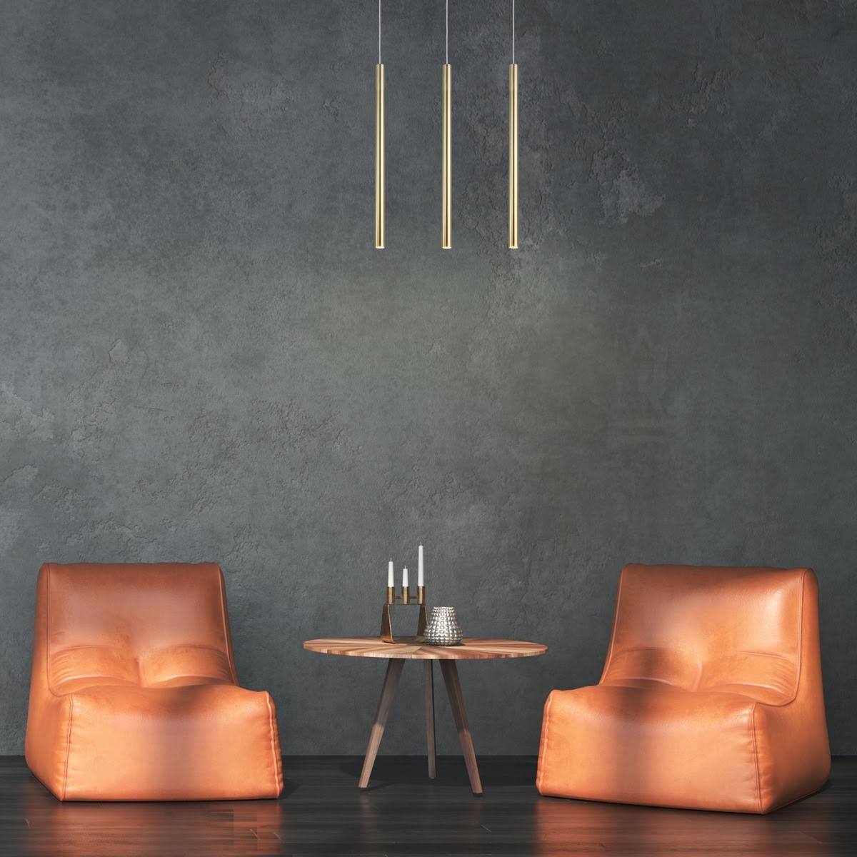 Light Prestige Lungo 3 linia złota LP-894/3L GD