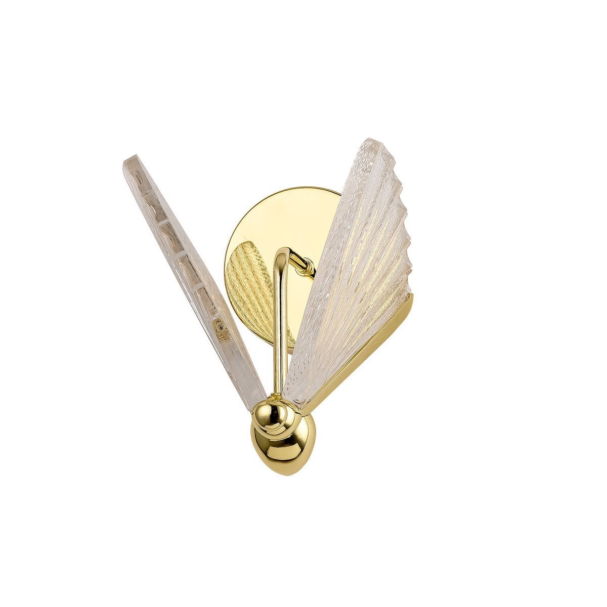 Light Prestige Mariposa kinkiet złoty LP-1715/1W