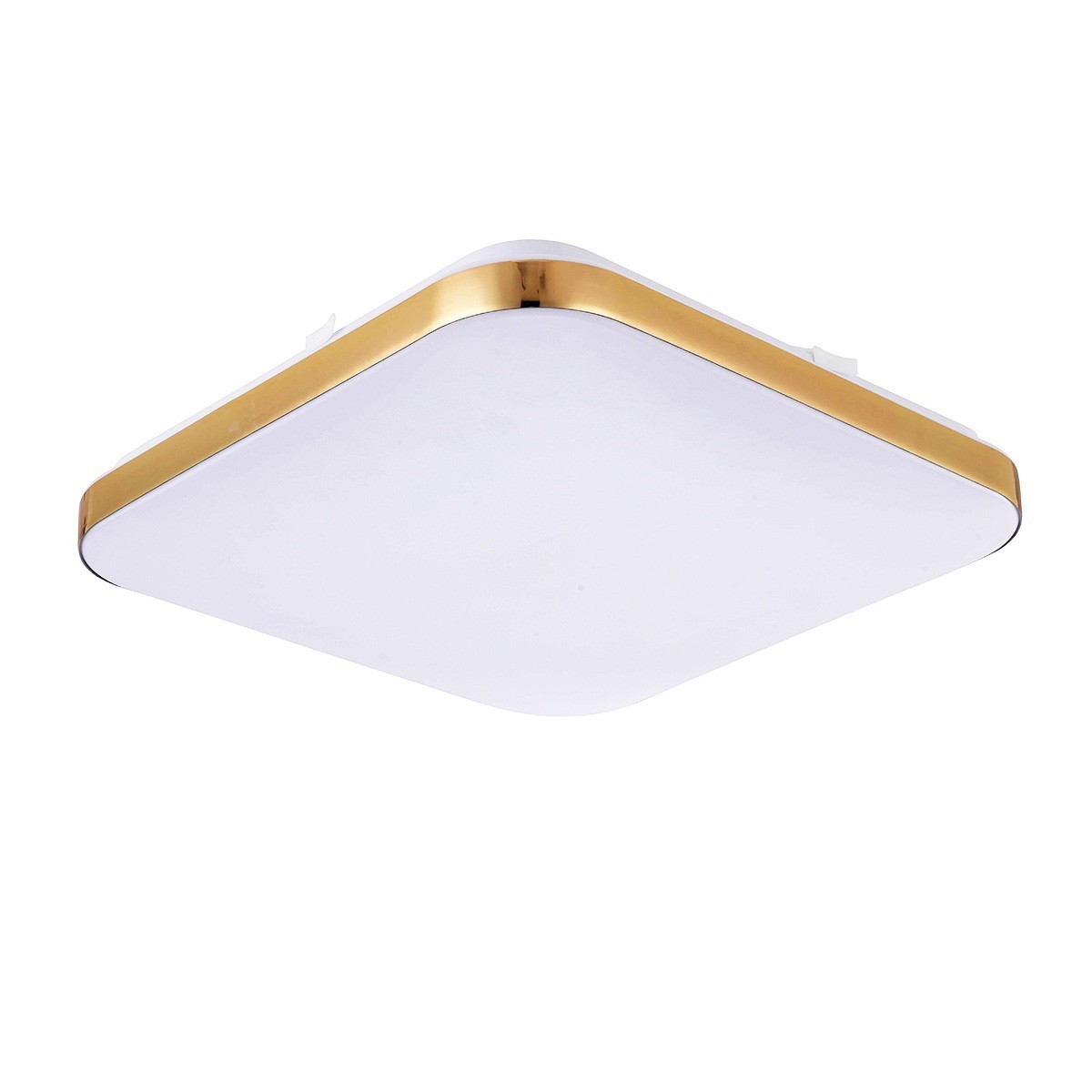 Light Prestige Babilon plafon kwadratowy średni 4000K złoty LP-335/1C M 4GD square