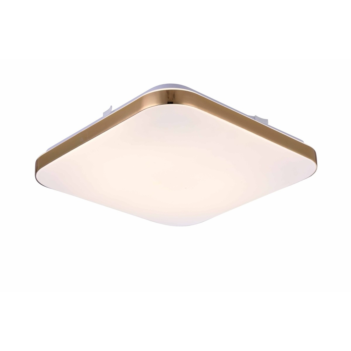 Light Prestige Babilon plafon kwadratowy średni 4000K złoty LP-335/1C M 4GD square