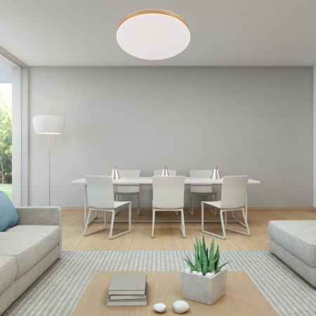 Light Prestige Babilon plafon okrągły średni 4000K złoty LP-335/1C M 4GD