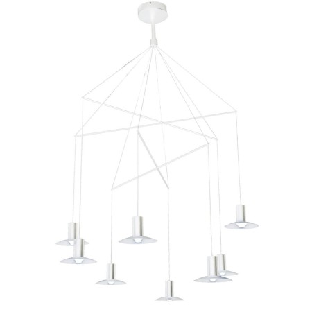 Light Prestige HAT 8 wisząca biała LP-1661/8P WH