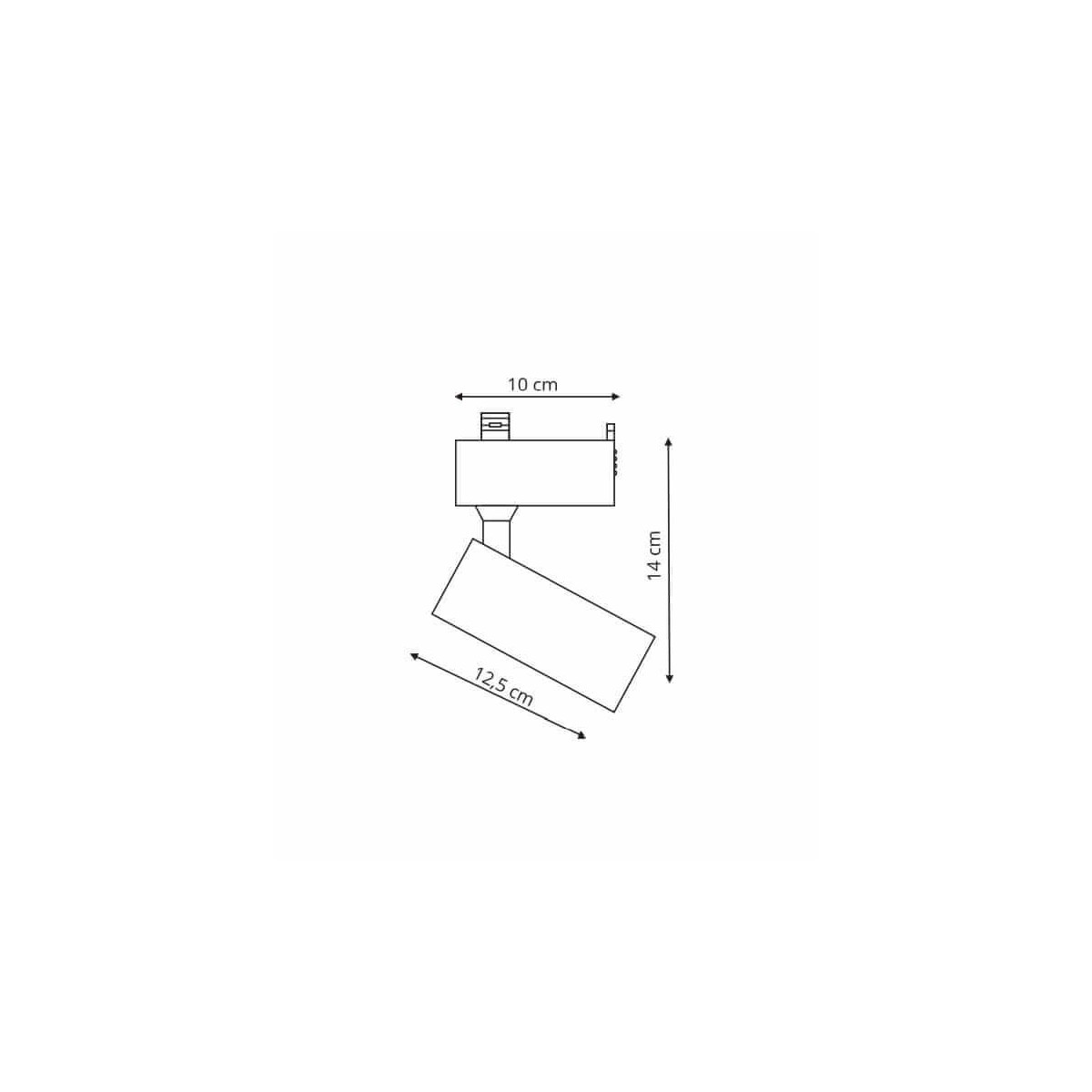 Light Prestige Rocca SET 1F biały 3000K LP-1019 set WH
