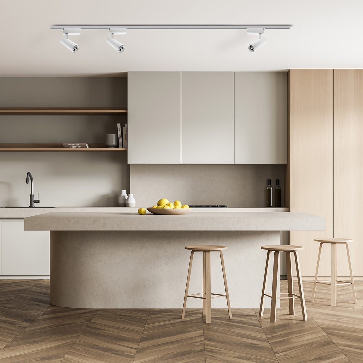 Light Prestige Rocca SET 1F biały 4000K LP-1019/1W WH SET