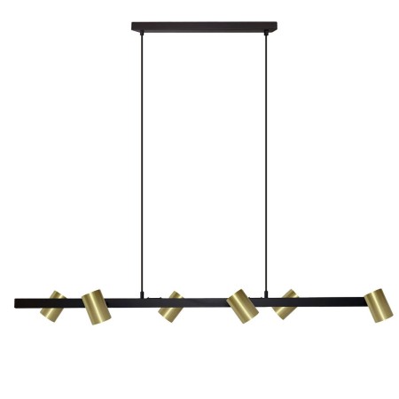 Light Prestige Snow 6 linia wisząca złota LP-731/6L GD