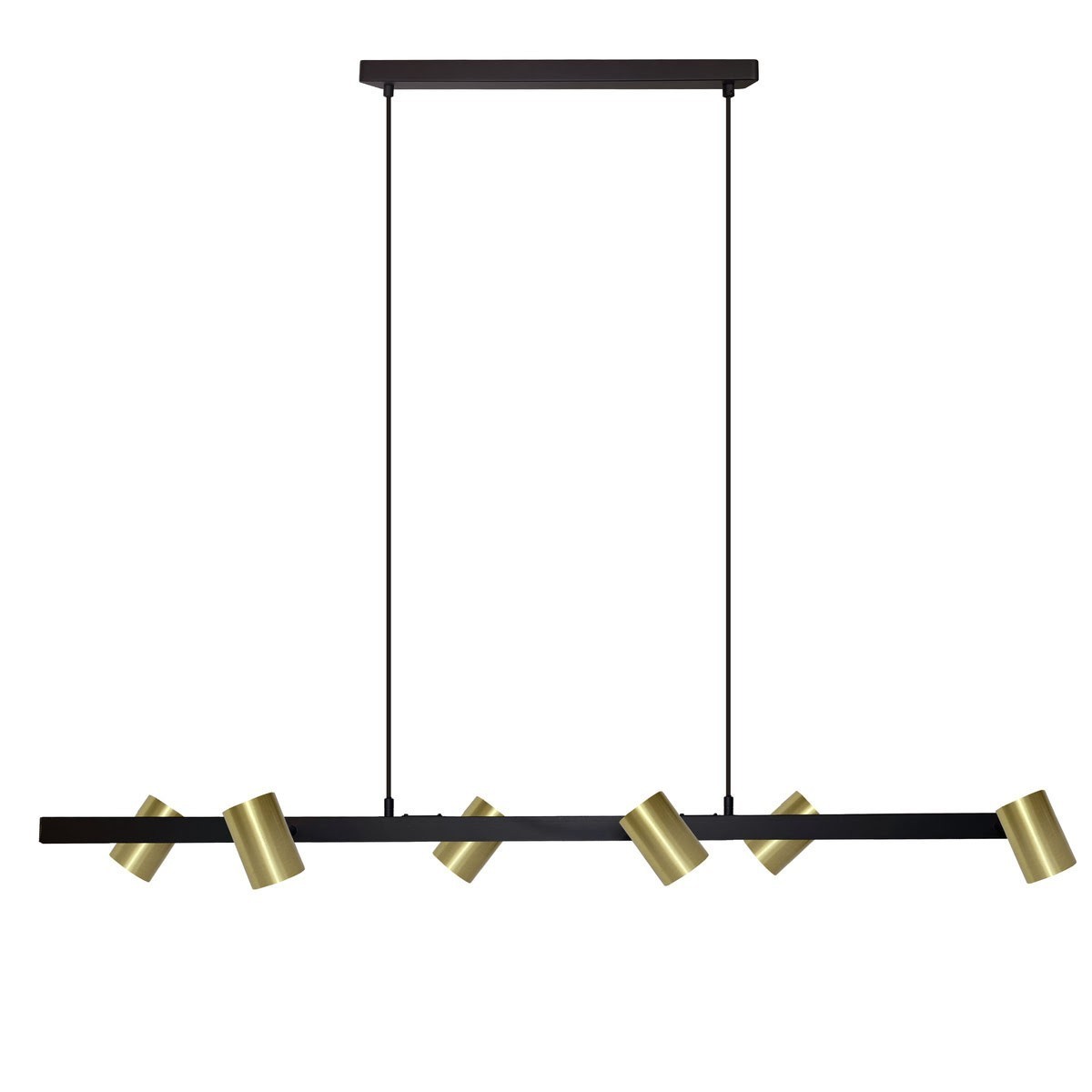 Light Prestige Snow 6 linia wisząca złota LP-731/6L GD