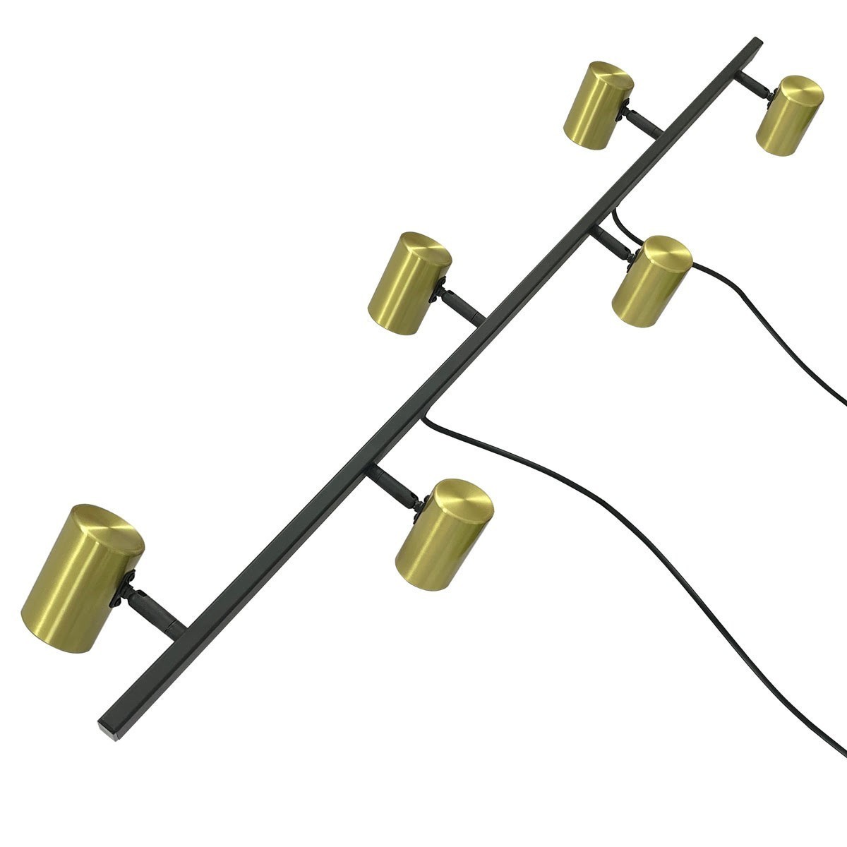 Light Prestige Snow 6 linia wisząca złota LP-731/6L GD