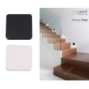 Light Prestige Step czarna oprawa schodowa LP-0458 BK