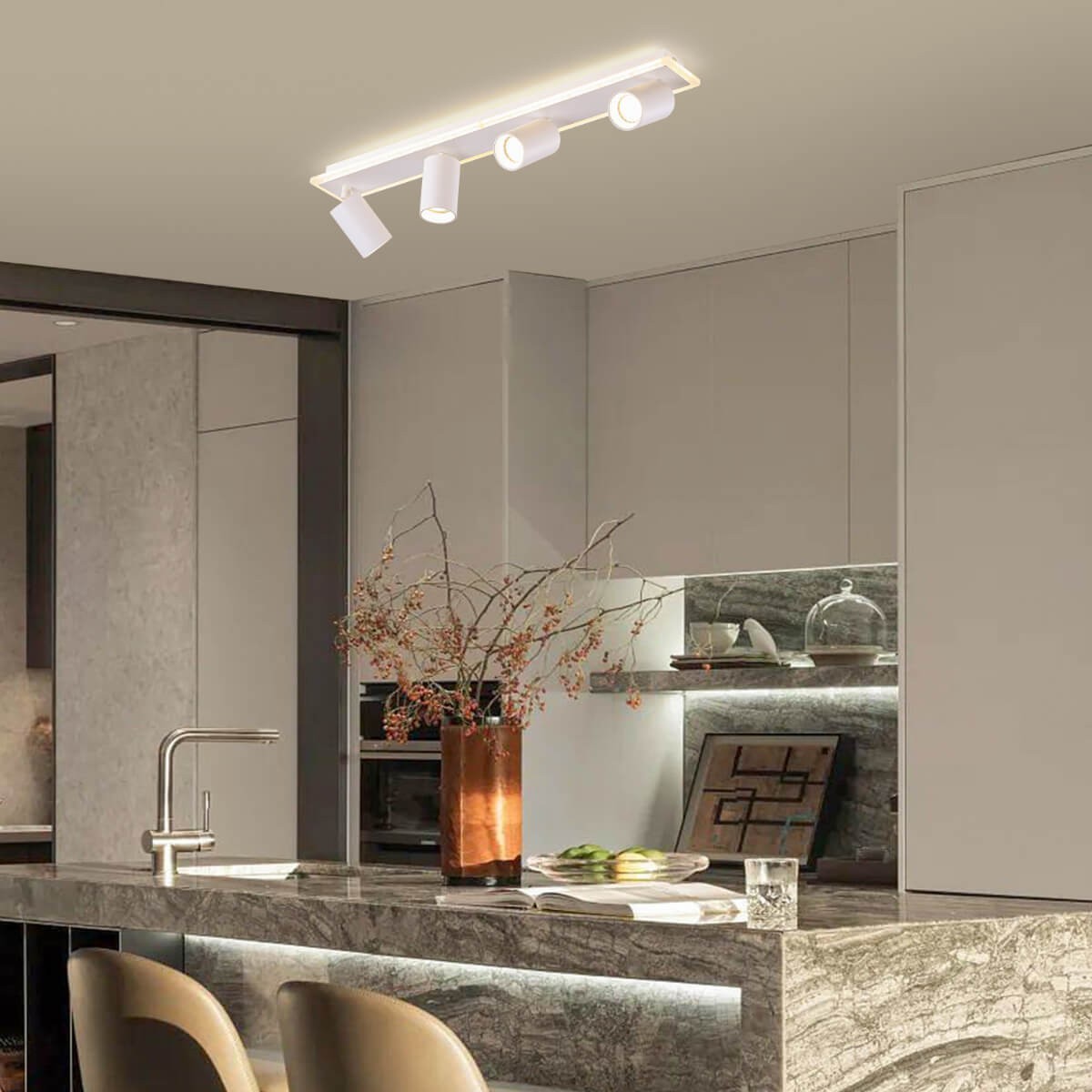 Light Prestige Parma 4 plafon biały LP-0612/4C WH