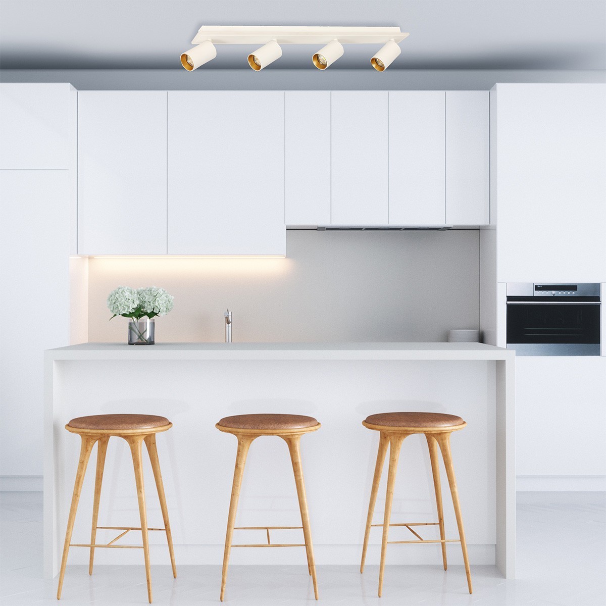 Light Prestige Parma 4 plafon biały LP-0612/4C WH