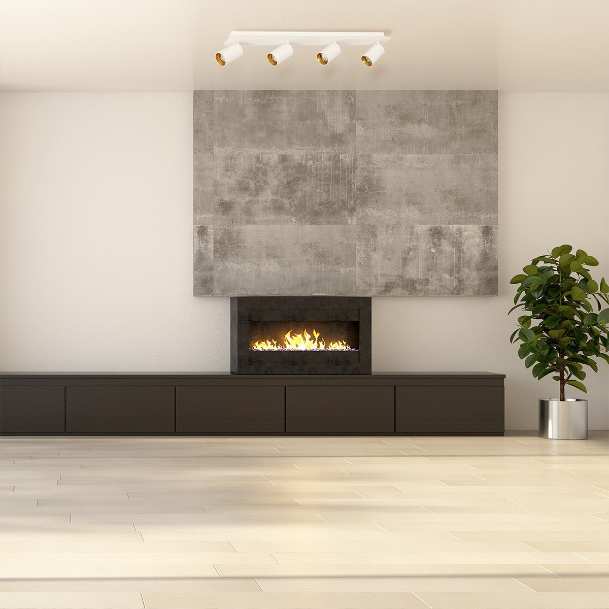 Light Prestige Parma 4 plafon biały LP-0612/4C WH