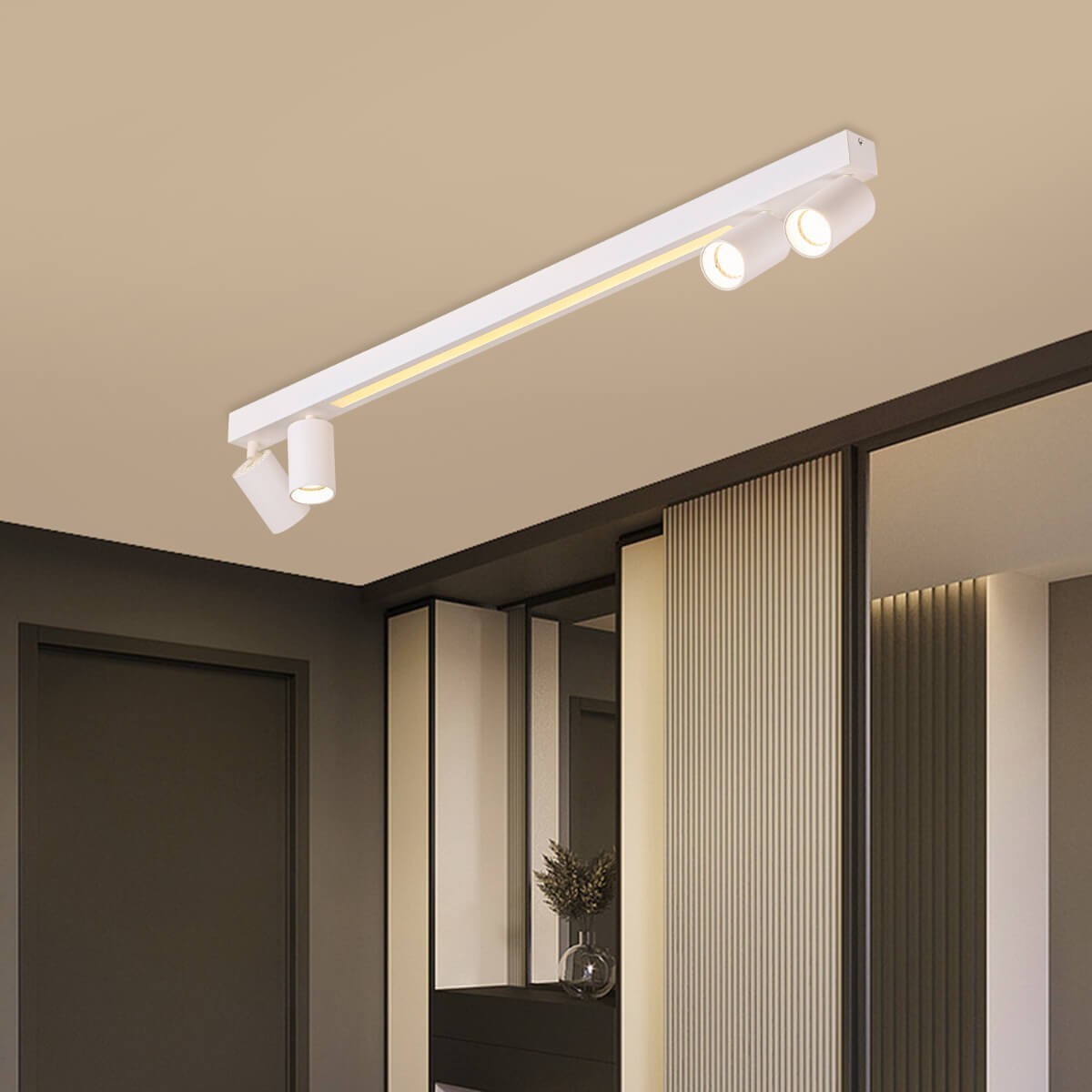 Light Prestige Perugia 4 plafon biały LP-0703/4C WH