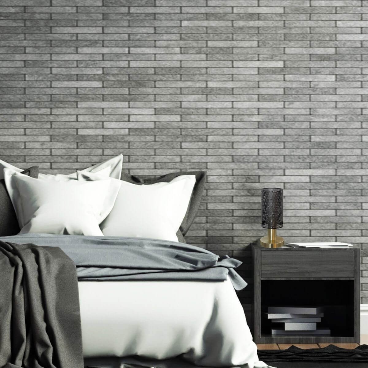 Light Prestige Tirana biurkowa czarna LP-945/1T BK