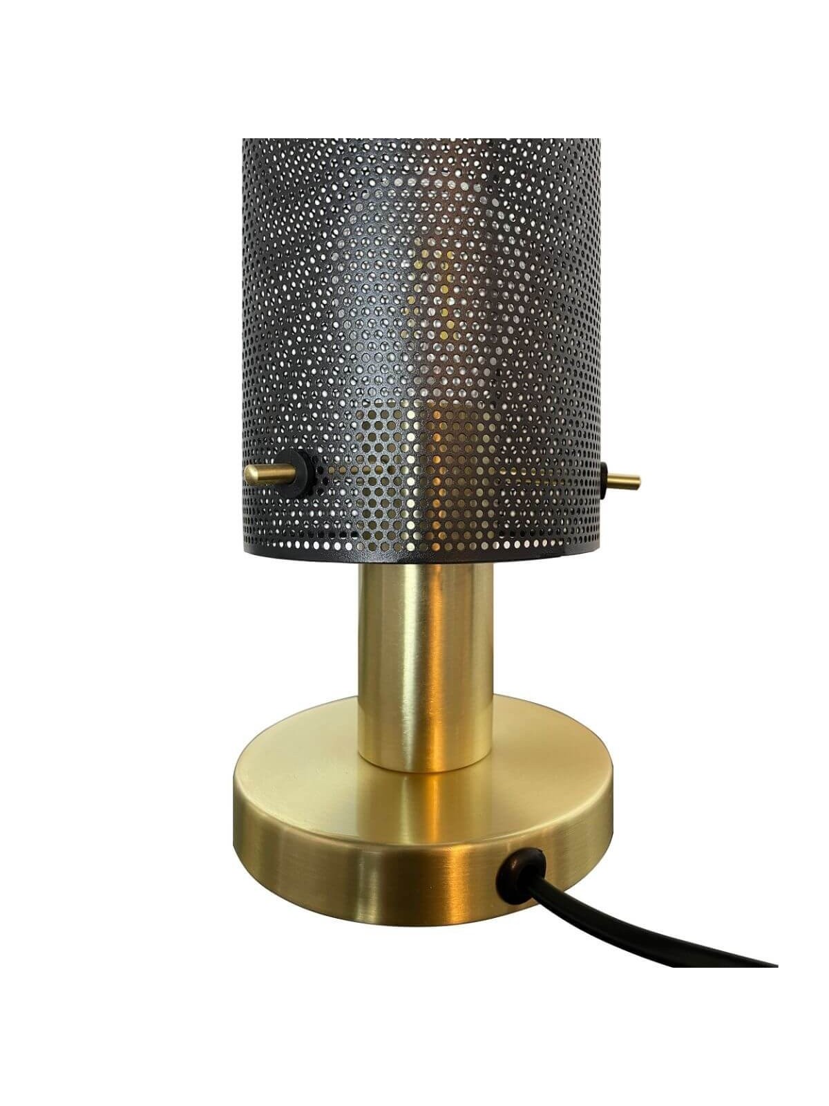 Light Prestige Tirana biurkowa czarna LP-945/1T BK