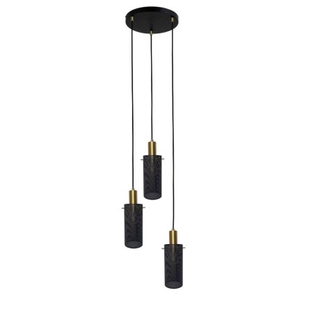 Light Prestige Tirana 3 wisząca talerz czarna LP-945/3P BK