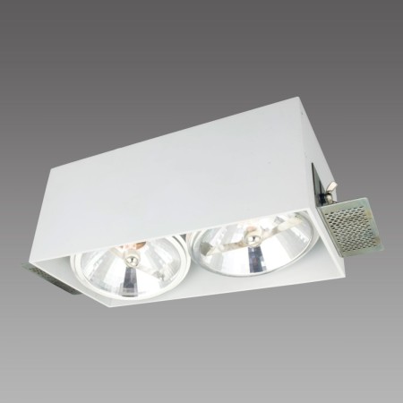 Light Prestige Corleto 2 podtynkowa LP-9S22/2R WH