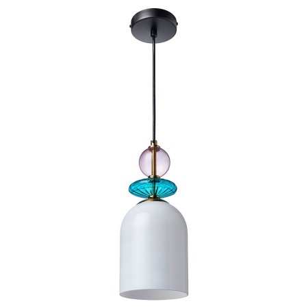 Light Prestige Tropea 1 wisząca średnia biała LP-2004/1P M WH