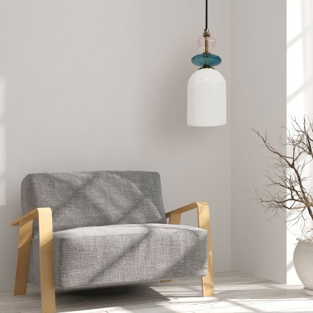 Light Prestige Tropea 1 wisząca średnia biała LP-2004/1P M WH