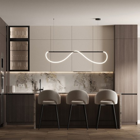 Light Prestige Meleca wisząca M czarna LP-2345/1P M BK