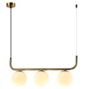 Light Prestige Alisa wisząca 3 linia złota LP-005/3L GD