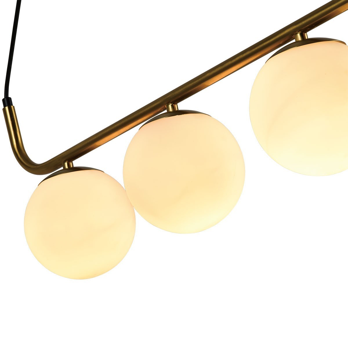 Light Prestige Alisa wisząca 3 linia złota LP-005/3L GD