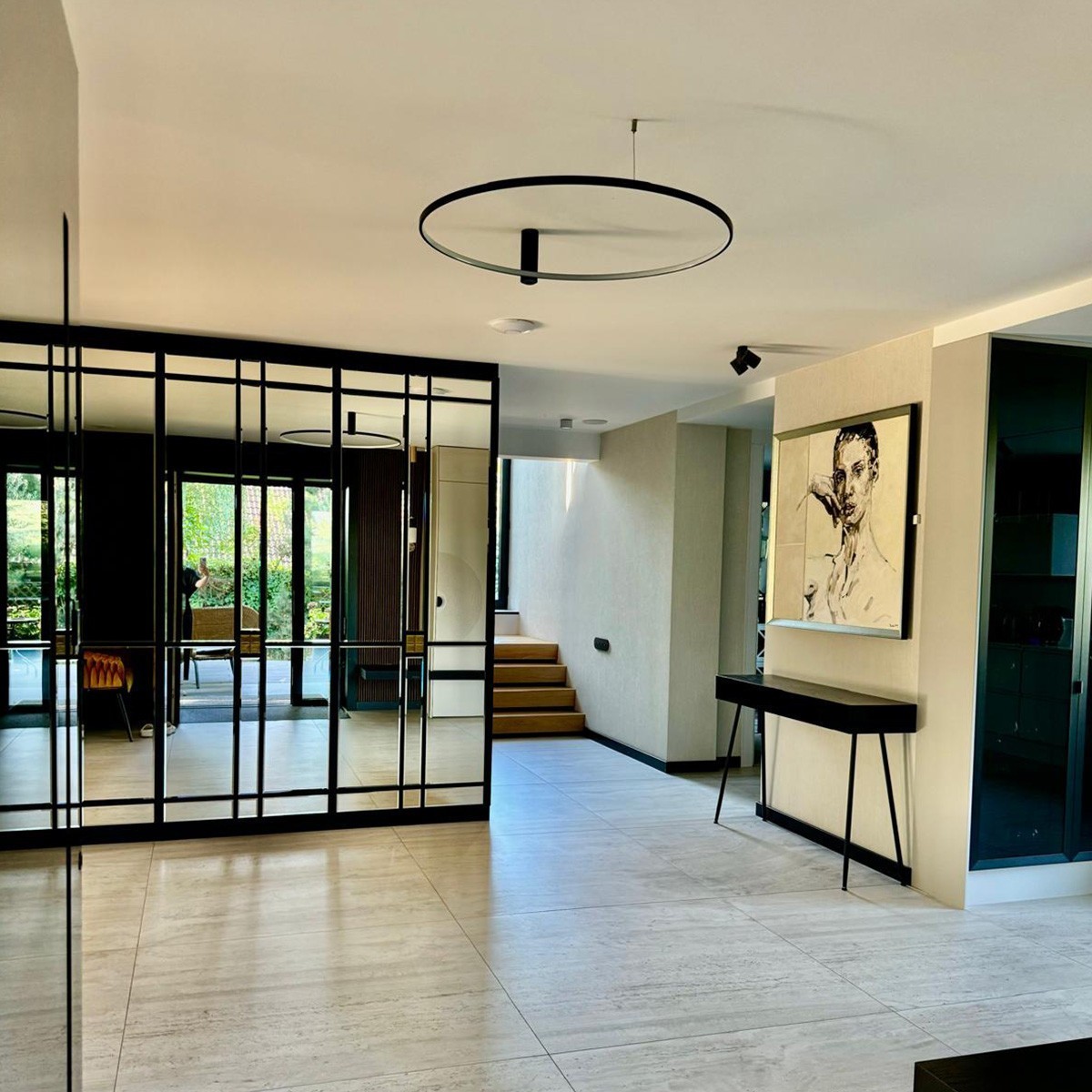 Light Prestige Ring plafon L czarny CCT LP-909/1C L BK CCT