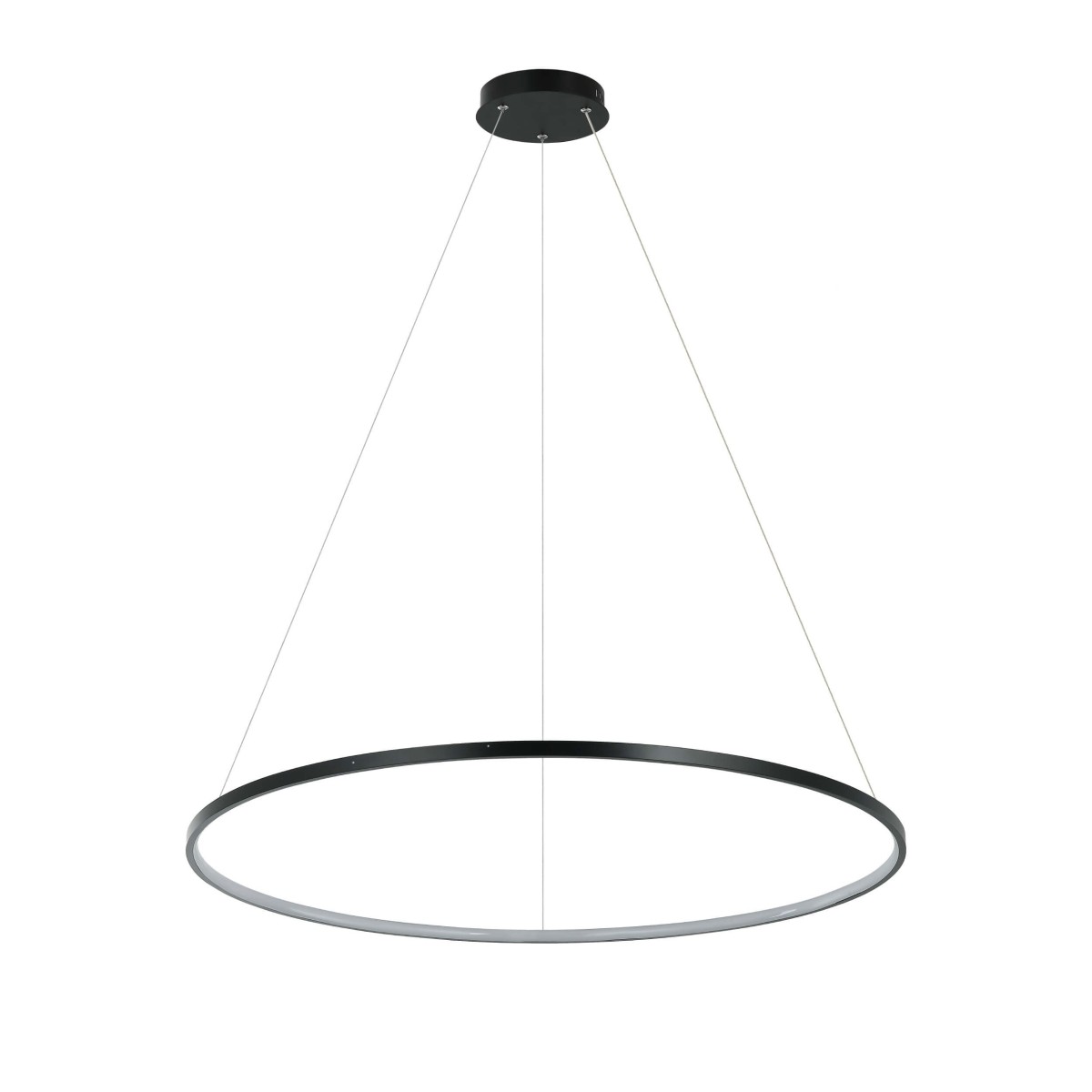 Light Prestige Ring wisząca duża czarna CCT LP-909/1P L BK CCT