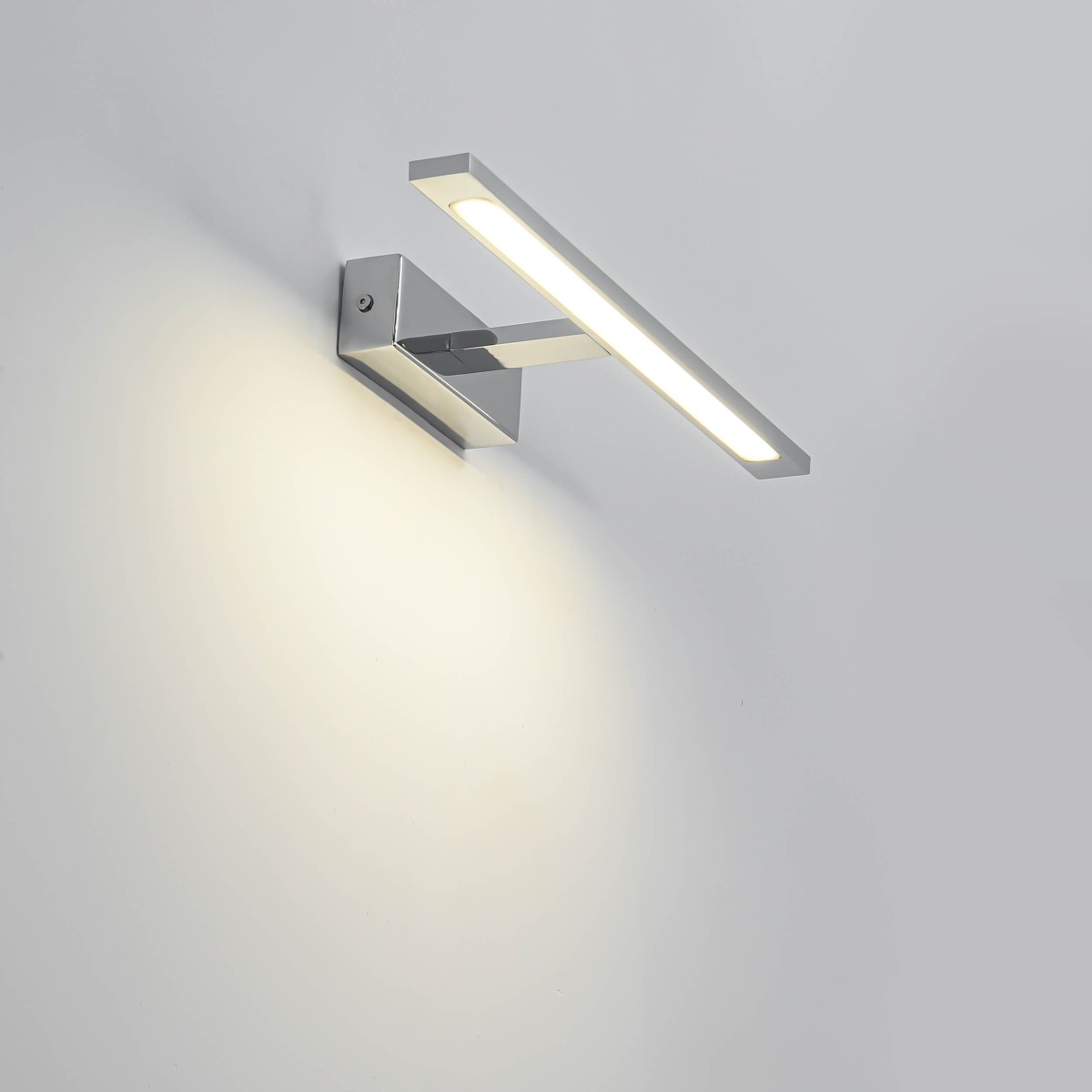 Light Prestige Isla kinkiet chrom średni z IP44 CCT GS-LWB-12W CH CCT