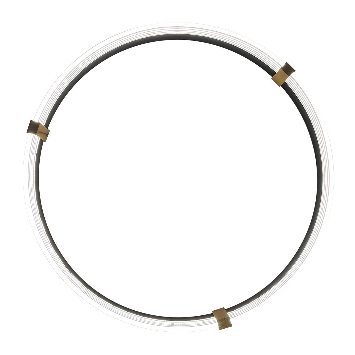 Light Prestige Plum 1 lampa wisząca duża czarna Triangle LP-0407/1P L BK Triangle