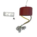 Light Prestige Lungo 1 carmine lampa wisząca LP-894/1P RED