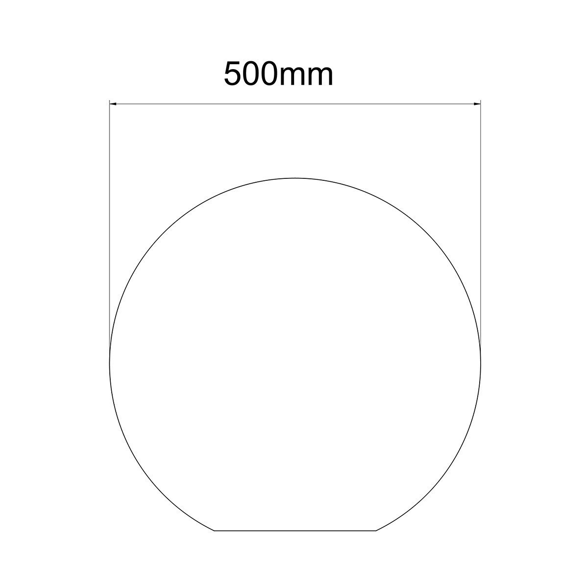 Light Prestige GAJA 50cm lampa ogrodowa 500/L LP-JH-1095-500