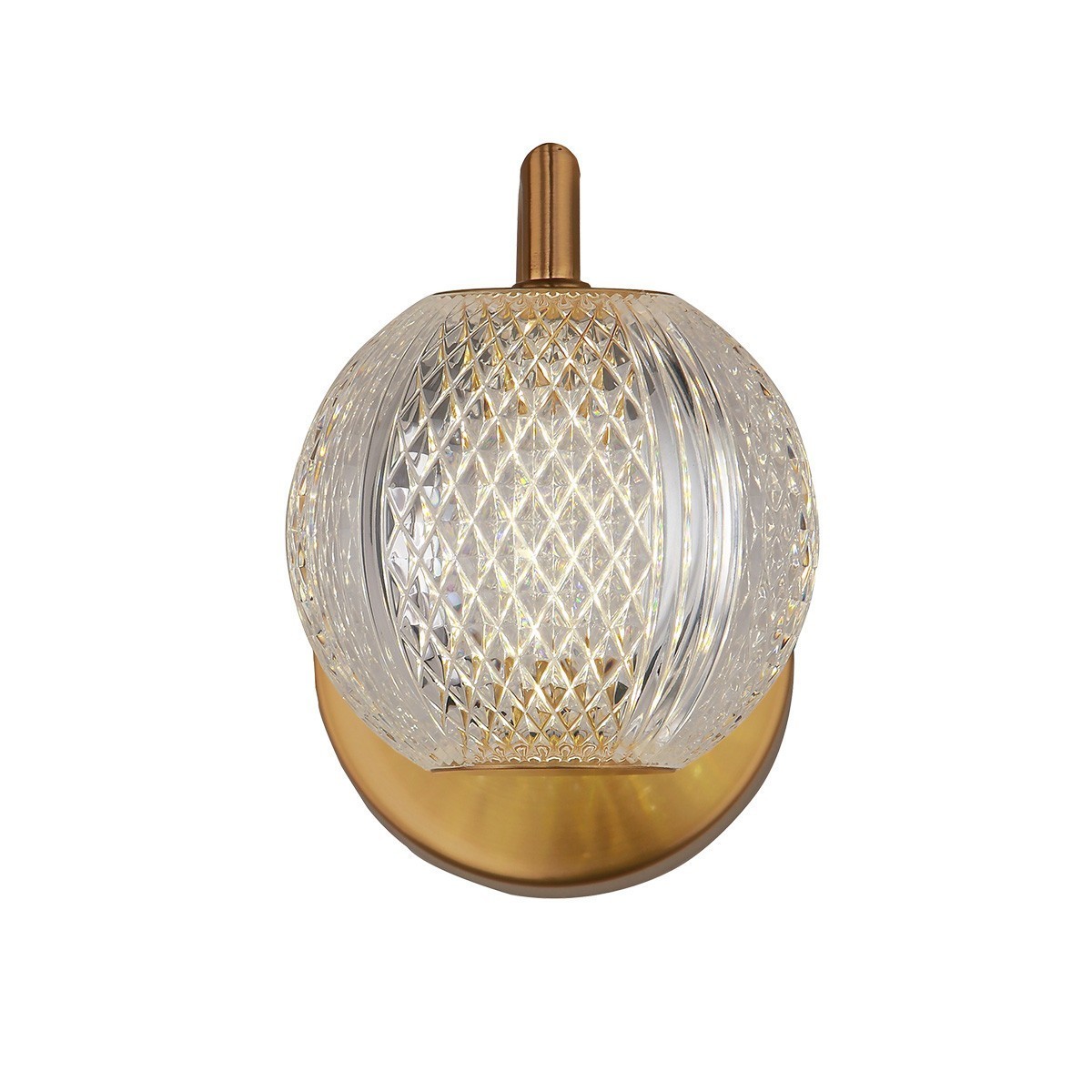 Light Prestige Diamond kinkiet złoty LP-2202/1W GD