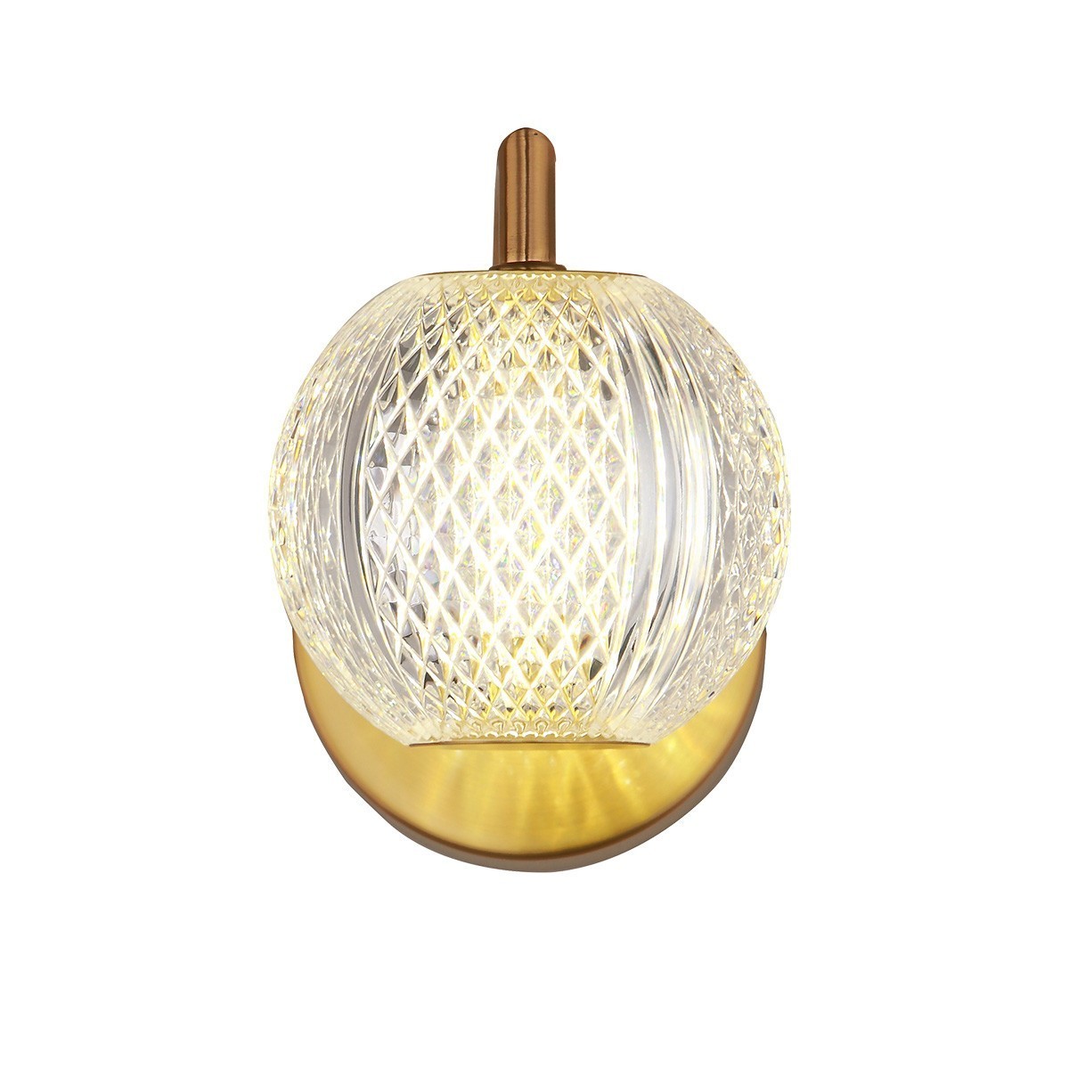 Light Prestige Diamond kinkiet złoty LP-2202/1W GD