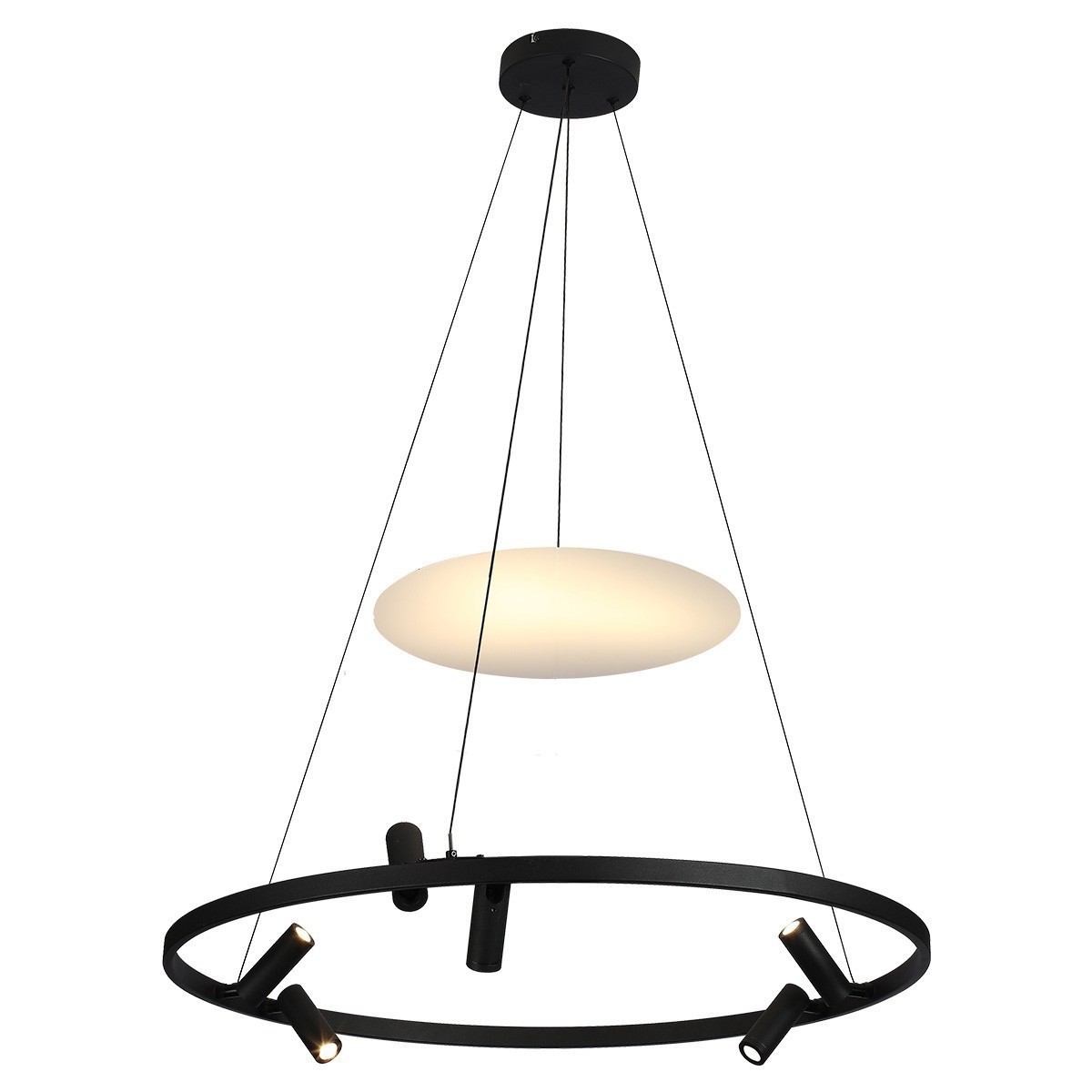 Light Prestige Almeria lampa wisząca czarna LP-907/1P BK