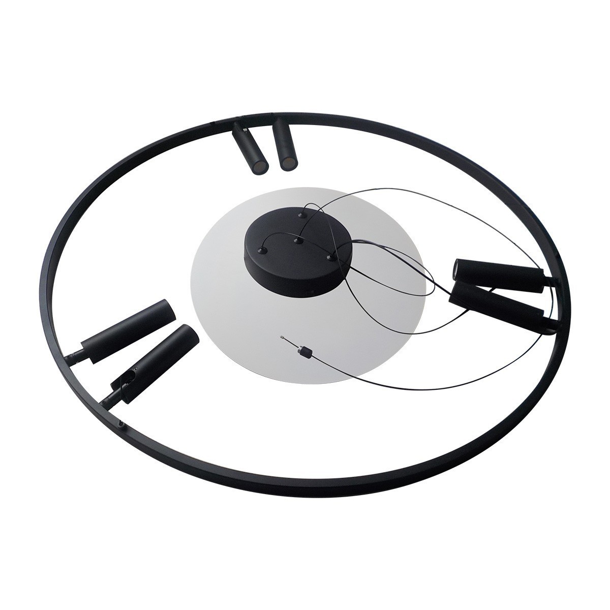 Light Prestige Almeria lampa wisząca czarna LP-907/1P BK