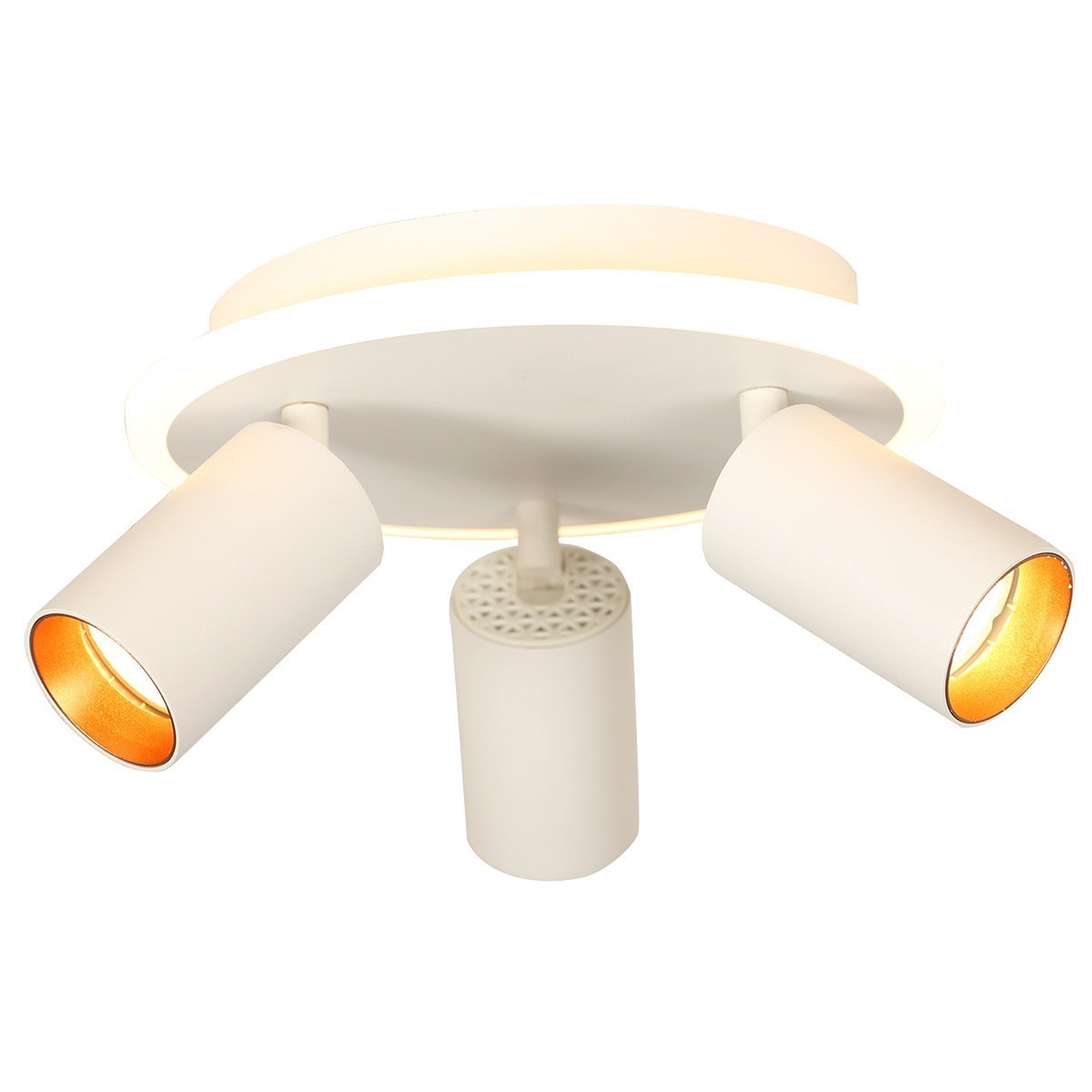 Light Prestige Parma 3 plafon okrągły biały LP-0612/3C Round WH