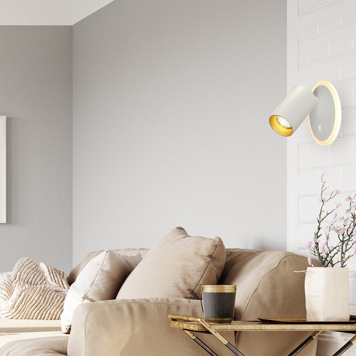 Light Prestige Parma 1 spot biała LP-0612/1WS WH