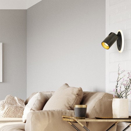 Light Prestige Parma 1 spot czarna LP-0612/1WS BK