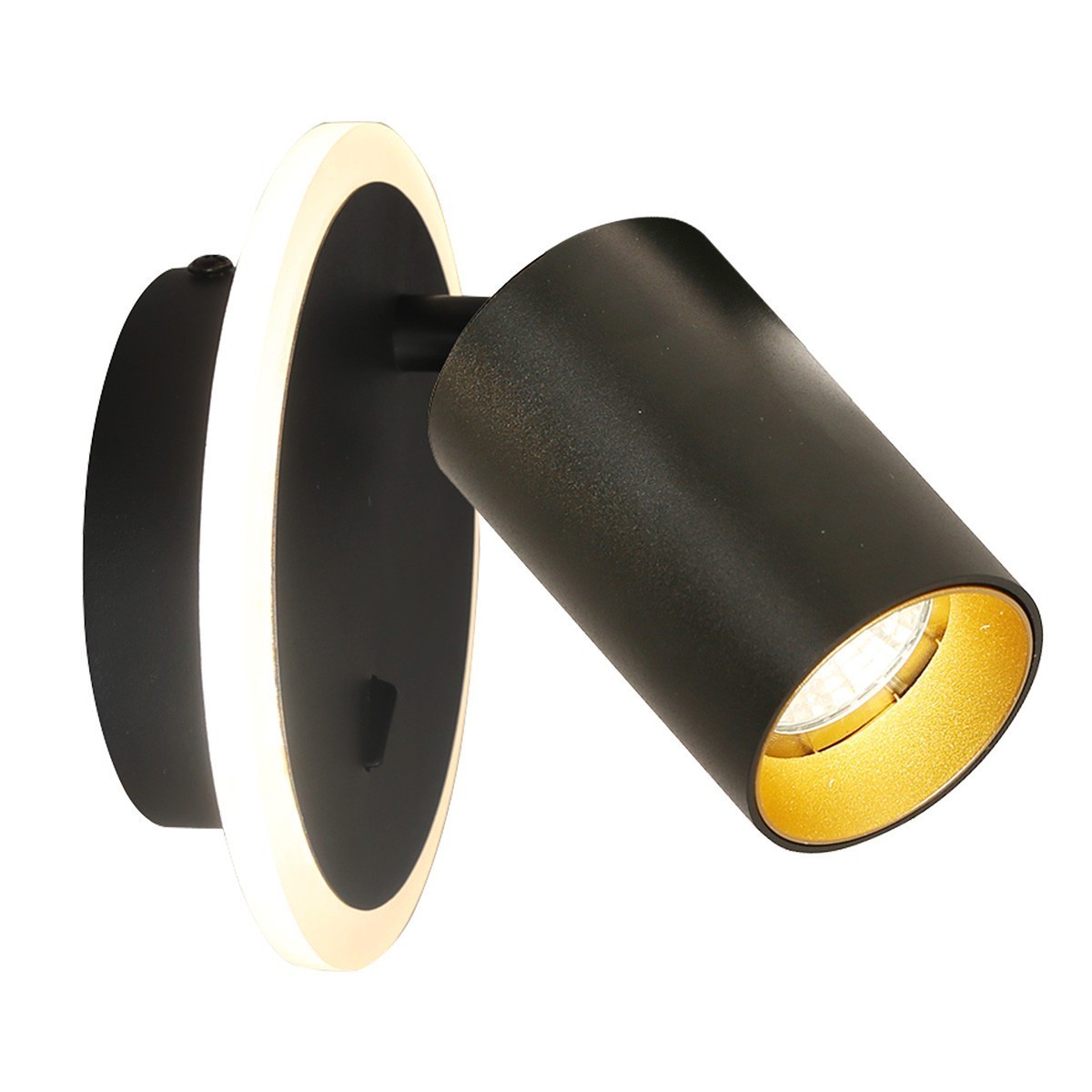 Light Prestige Parma 1 spot czarna LP-0612/1WS BK