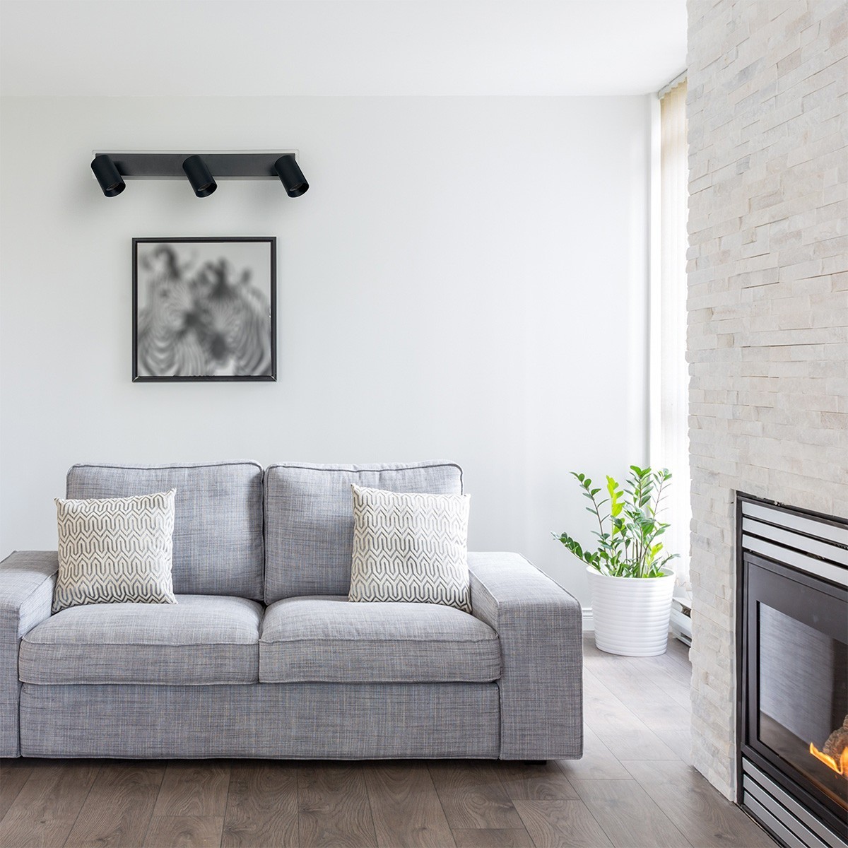 Light Prestige Parma 3 spot czarny LP-0612/3WS BK