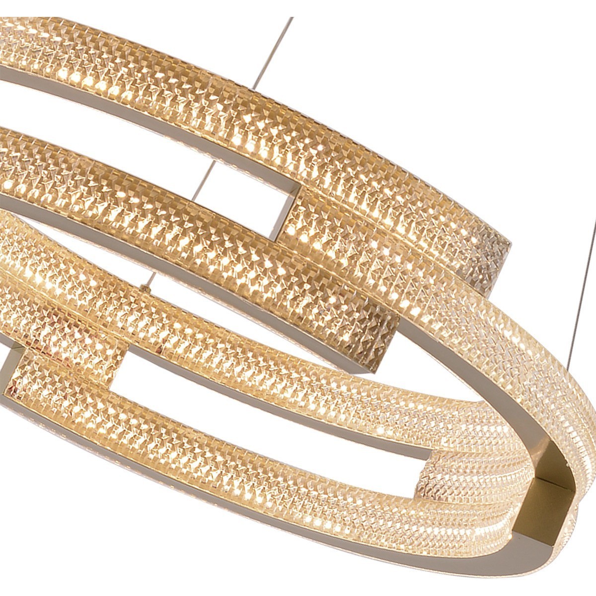 Light Prestige Tarja lampa wisząca złota LP-1810/1P GD