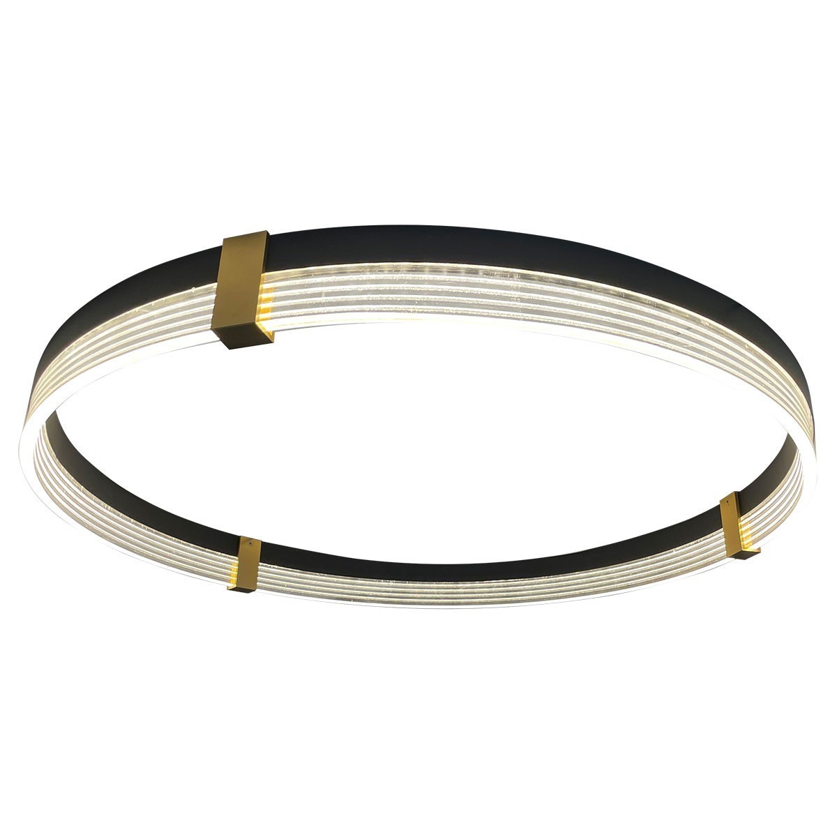 Light Prestige Plum 1 lampa wisząca średnia czarna Triangle LP-0407/1P M BK Triangle