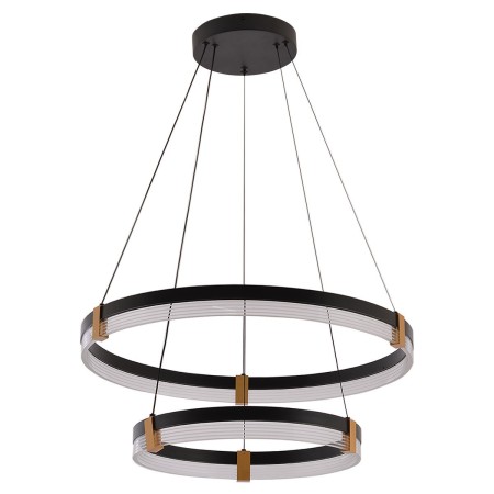 Light Prestige Plum 2 lampa wisząca czarna LP-0407/2P BK