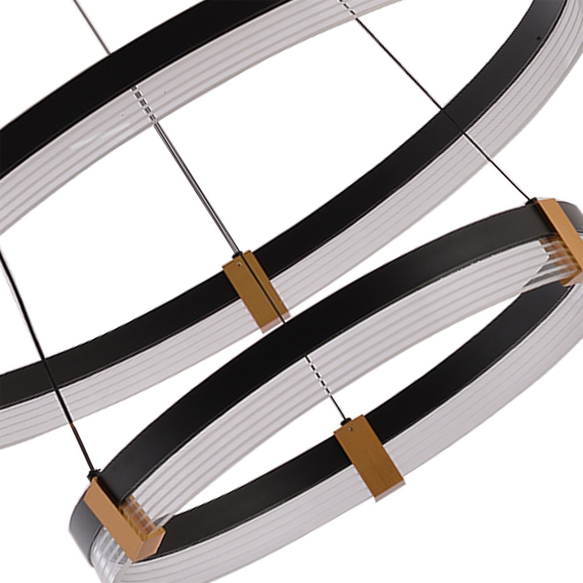 Light Prestige Plum 2 lampa wisząca czarna LP-0407/2P BK