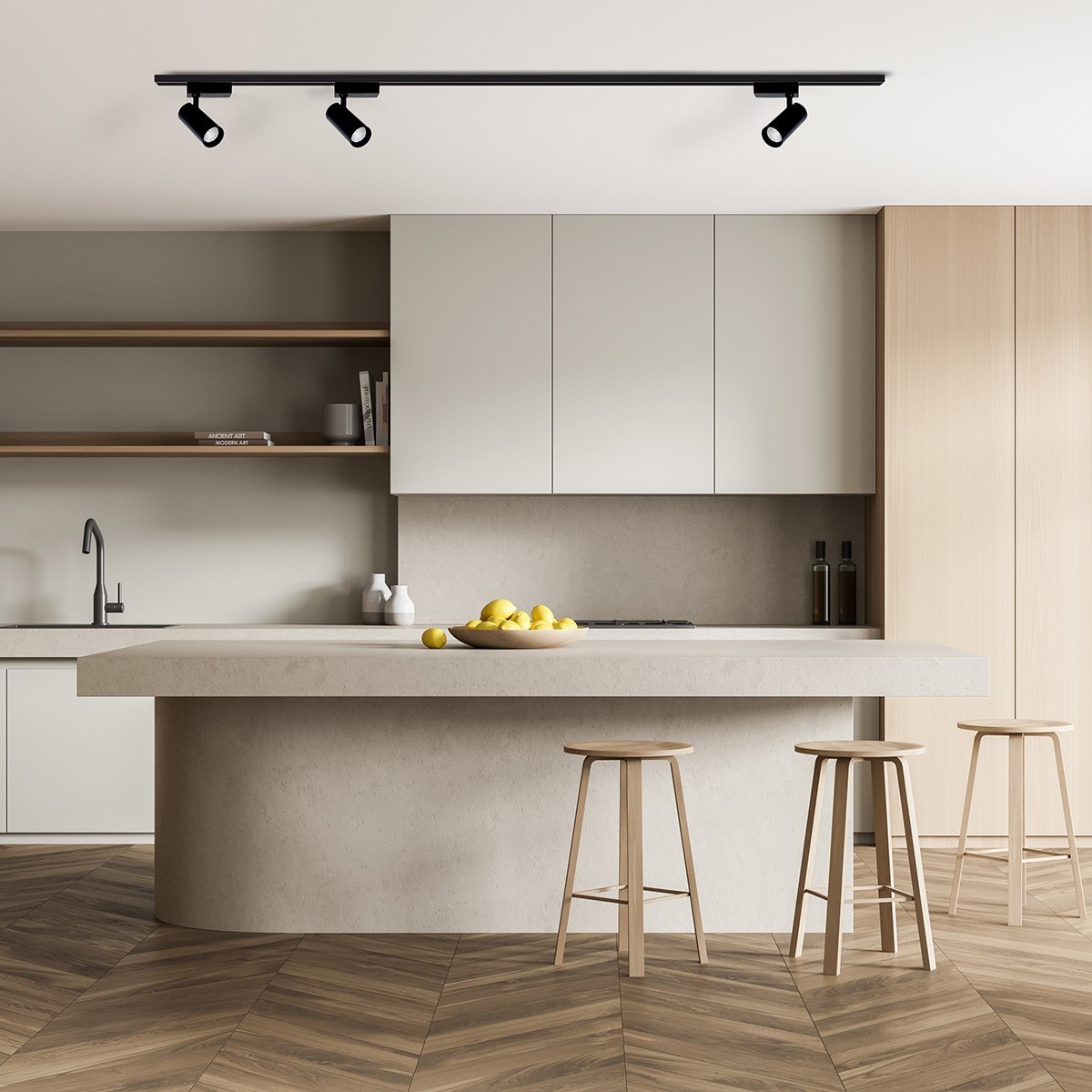 Light Prestige Leon SET 1F biały LP-1919/1W WH SET