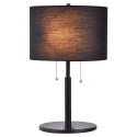 Light Prestige Fogo stołowa czarna LP-0304/2T BK