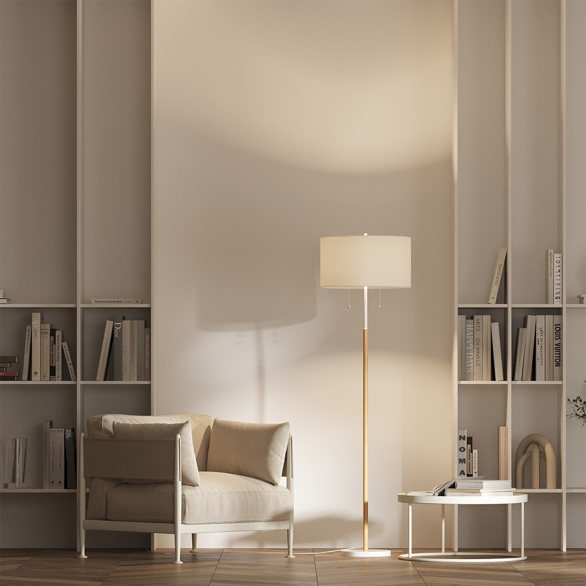 Light Prestige Fogo podłogowa biała LP-0304/2F WH