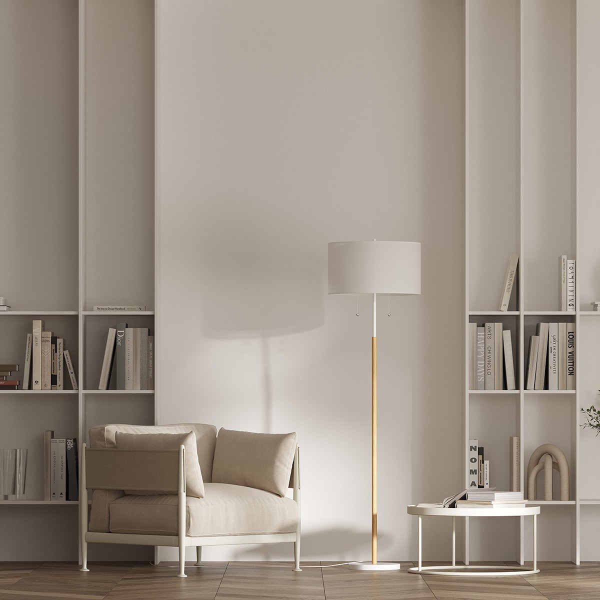 Light Prestige Fogo podłogowa biała LP-0304/2F WH